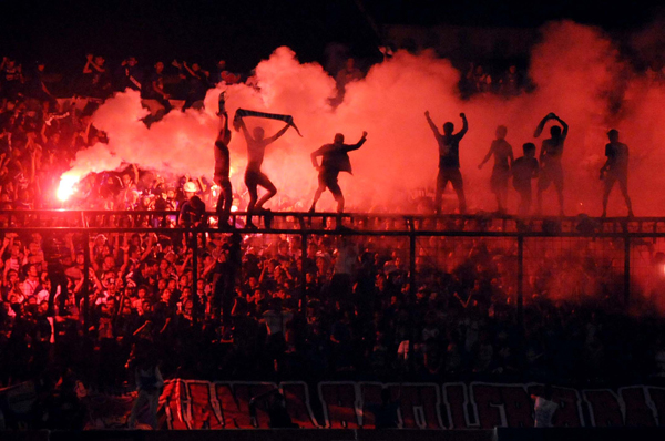  FOTO: Bobotoh terima kekalahan Persib dengan lapang dada