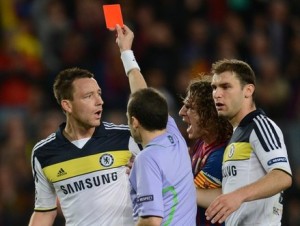  LIGA CHAMPIONS - Terry: Saya pantas dapat kartu merah