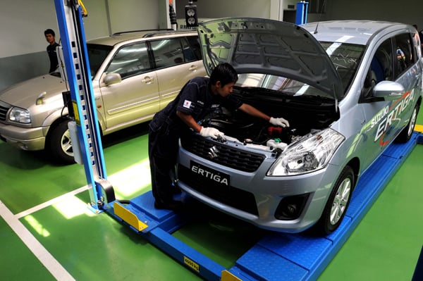  FOTO: NJS buka diler Suzuki baru di Setiabudi Bandung