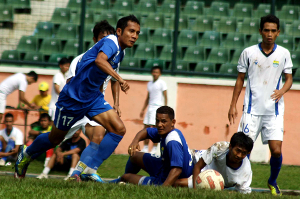  FOTO: Persib senior menang 6-1 atas juniornya dalam laga uji coba