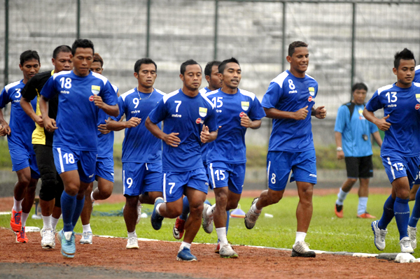  FOTO: Skuad Persib masih belum konsisten