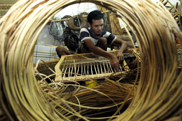  FOTO: Industri rotan nasional siap ambil alih pangsa produk China