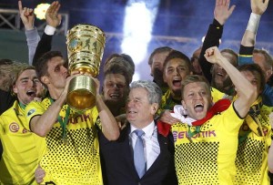  DORTMUND juara ganda, kalahkan Bayern di final Piala Jerman