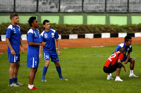  FOTO: Persib fokus benahi konsentrasi pemain