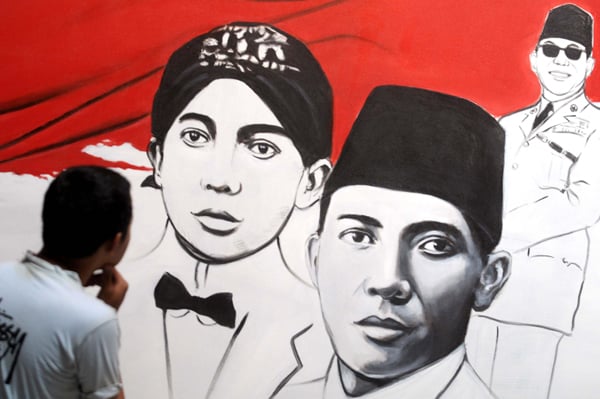  FOTO: Pameran Lukisan Memperingati Hari Lahir Bung Karno di GIM