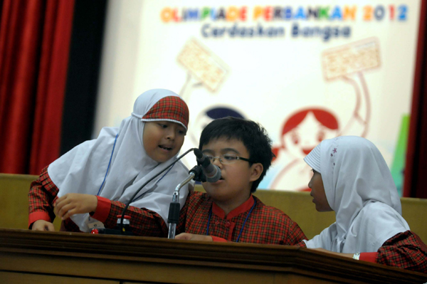  FOTO: Bank Indonesia Gelar Olimpiade Perbankan Bagi Siswa SD dan SMP