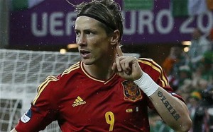  EURO 2012: Spanyol vs Kroasia, Torres Ujung Tombak