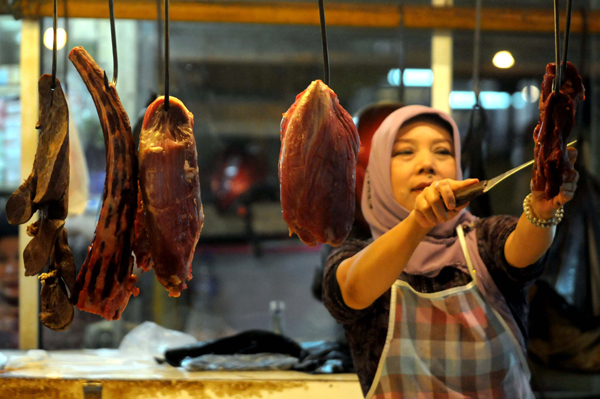  FOTO: Stok Daging Sapi Jelang Puasa Surplus