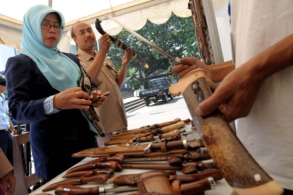  FOTO: Berbagai Produk Unggulan Ramaikan Gelar Kemitraan BUMN - BUMD dan Swasta Kota Bandung