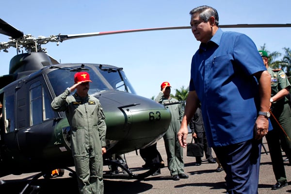  FOTO: Kunjungan SBY ke Mako Secapa TNI AD, Hegarmanah Bandung