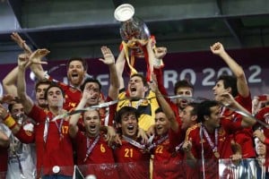  EURO 2012: Spanyol Cetak Sejarah Baru, Bidik Piala Dunia 2014 