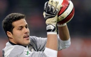  Kiper Inter Milan Julio Cesar Diincar Roma