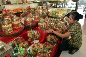  IDULFITRI 2012: Penjual Parsel Mulai Marak Di Bandung