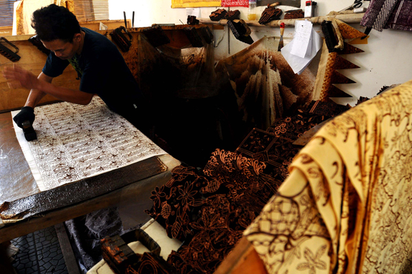  FOTO: Memasuki Ramadan Lembur Batik Cimahi Banjir Orderan