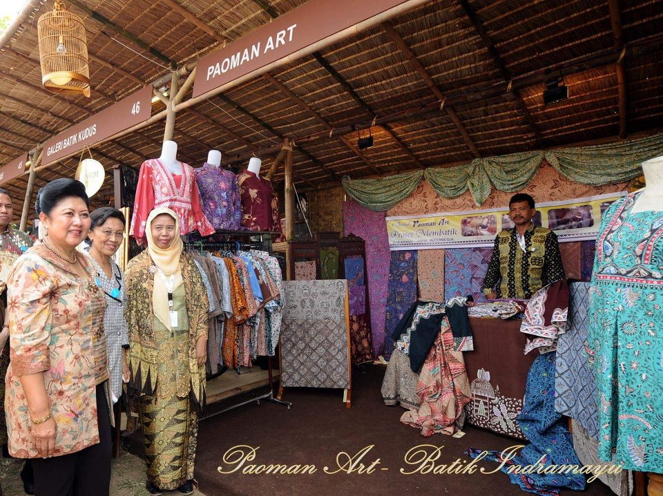 Batik Paoman Indramayu Sentuhan Tangan Indah Wanita Pesisir Yang Kaya