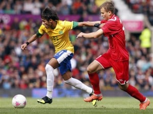  OLIMPIADE LONDON: Neymar Bawa Brazil ke Perempatfinal