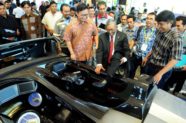  FOTO: Menristek Gusti Muhammad Hatta Buka Pameran Harteknas di Sabuga