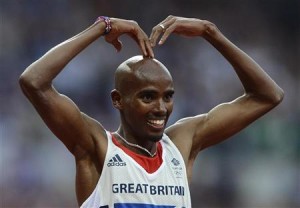  Aksi Mo Farah, Pahlawan Emas Inggris Melawan Krisis Kelaparan