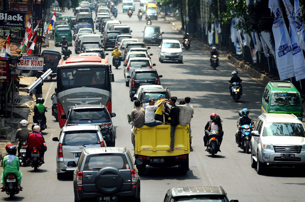  FOTO: Jalan Setiabudi Menuju Lembang Macet