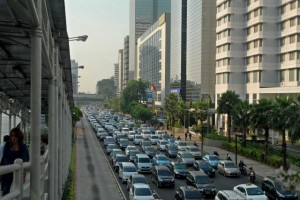  TRAFFIC UPDATE: Hari Pertama Anak Sekolah, Jalanan Jakarta Padat Merayap 