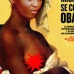  Majalah Spanyol Ini Berani "Membugili" Michelle Obama