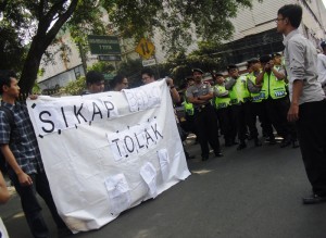  Mahasiswa di Jabar Tolak Kedatangan SBY ke Bandung