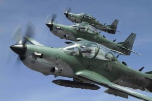  SENJATA TNI: 4 Jet Tempur Super Tucano Tiba di Halim