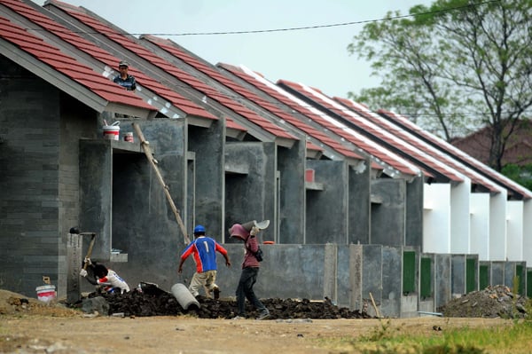  FOTO: Pembangunan Rumah Murah Pemerintah Perlu Tambahan Anggaran Rp3,51 triliun