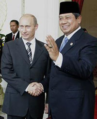  SBY ULANG TAHUN: Vladimir Putin Ucapkan Selamat