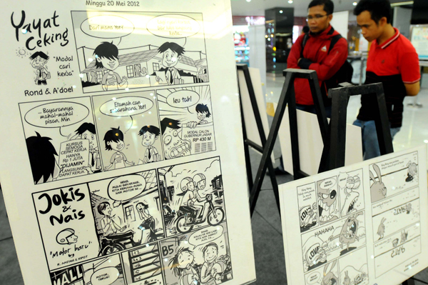  FOTO: Pameran dan Workshop Komik di BIP