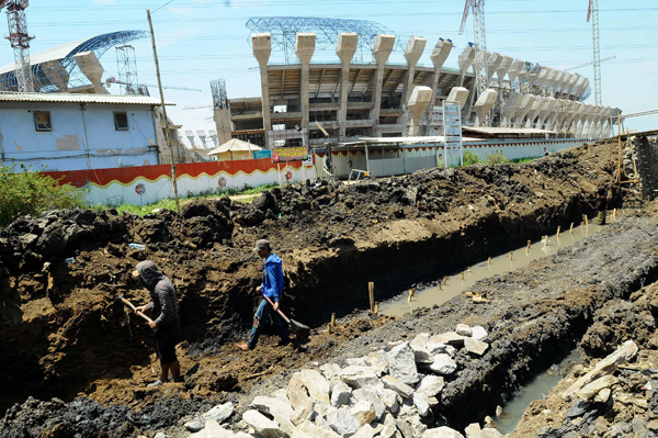  FOTO: Pembangunan Sungai Baru di Kawasan SUS Gedebage