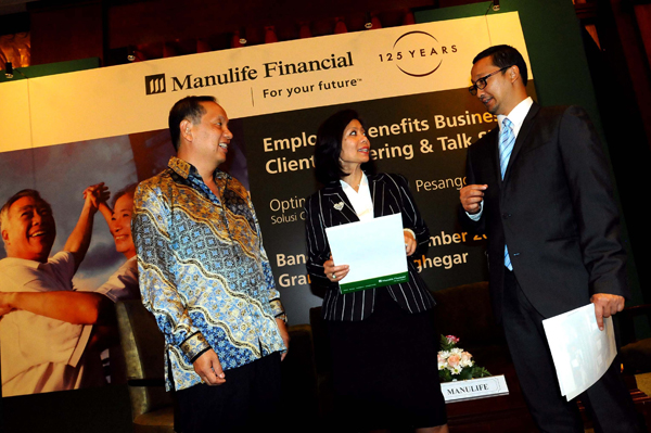  FOTO: Manulife Indonesia Sosialisasikan Program Pesangon Karyawan di Jawa Barat