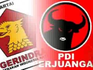  PDIP Kapok Berkoalisi dengan Gerindra