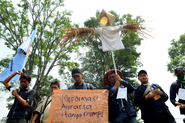  FOTO: BEM Seluruh Indonesia Demo Tuntut Reformasi Agraria