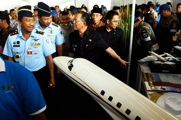  FOTO: 225 Stan Pameran Ramaikan Bandung Air Show 2012