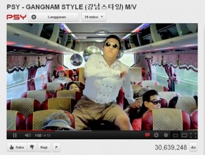  GANGNAM STYLE Puncaki Tangga Lagu Inggris