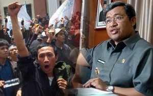  DEMO BURUH: Gubernur Terbitkan Moratorium Outsourcing di Jabar