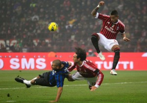  LIGA ITALIA: Inter Menangkan Derby Milan