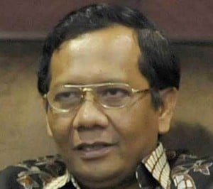  Mahfud MD Dukung KPK Berantas Korupsi
