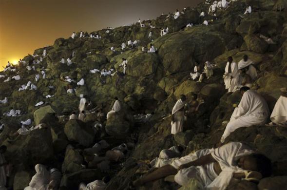  FOTO: Safari Suci Jemaah Haji di Jabal Rahmah