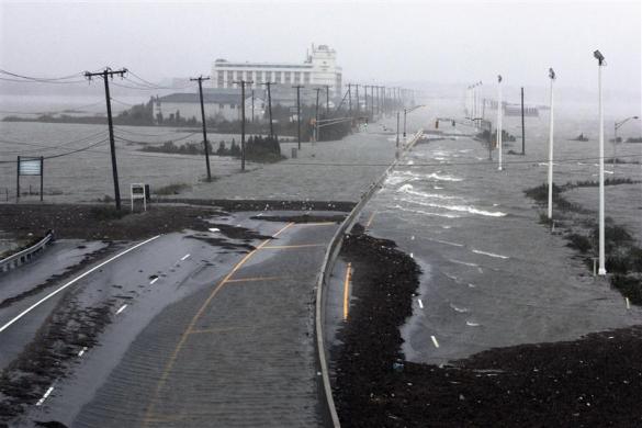  FOTO: Topan Sandy Lumpuhkan AS