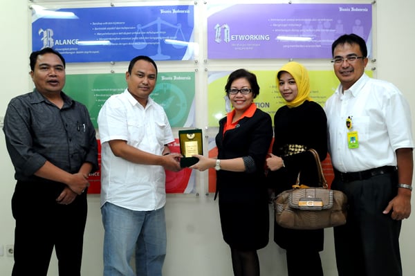  FOTO: Bank Bukopin & Bisnis Indonesia Jalin Sinergi