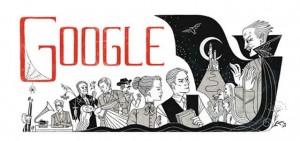  Ketika Google Mengpresiasi Bram 'Dracula' Stoker