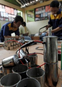  PAMERAN TEKNOLOGi: 52 SMK di Jabar Gelar Karya Terbaik di Cirebon