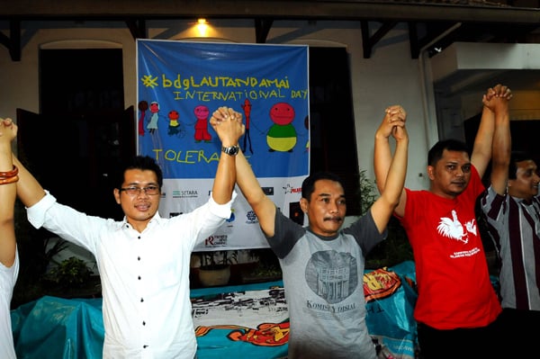  FOTO: Deklarasi Gerakan Bandung Lautan Damai di GIM