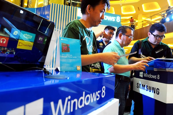  FOTO: 3 Hari, 4 Juta Pengguna Langsung Upgrade Sistem Operasi ke Windows 8