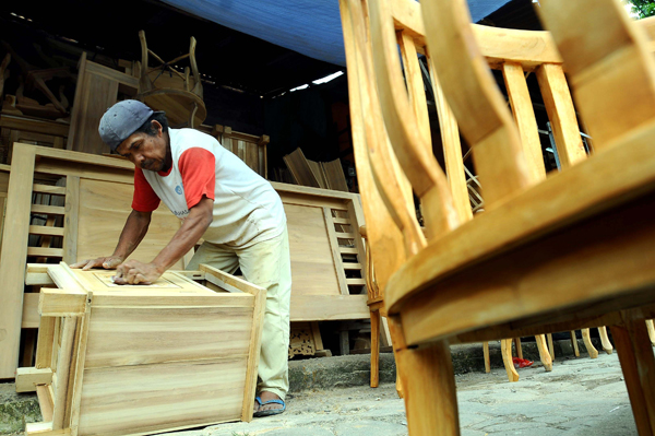  FOTO: Merek Asing Tertarik Garap Pasar Furnitur Indonesia 