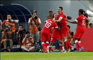  PIALA AFF 2012: Singapura 'Pede' Kalahkan Indonesia