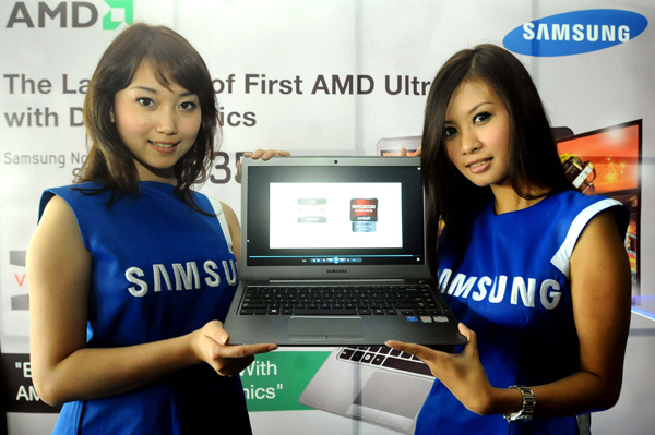  FOTO: Samsung AMD Ultrathin Terbaru Pertama di Indonesia dengan Dual Graphics