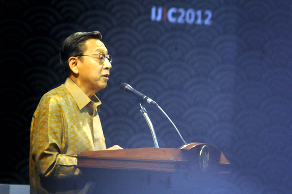  FOTO: Wapres Boediono Tutup IJIC 2012